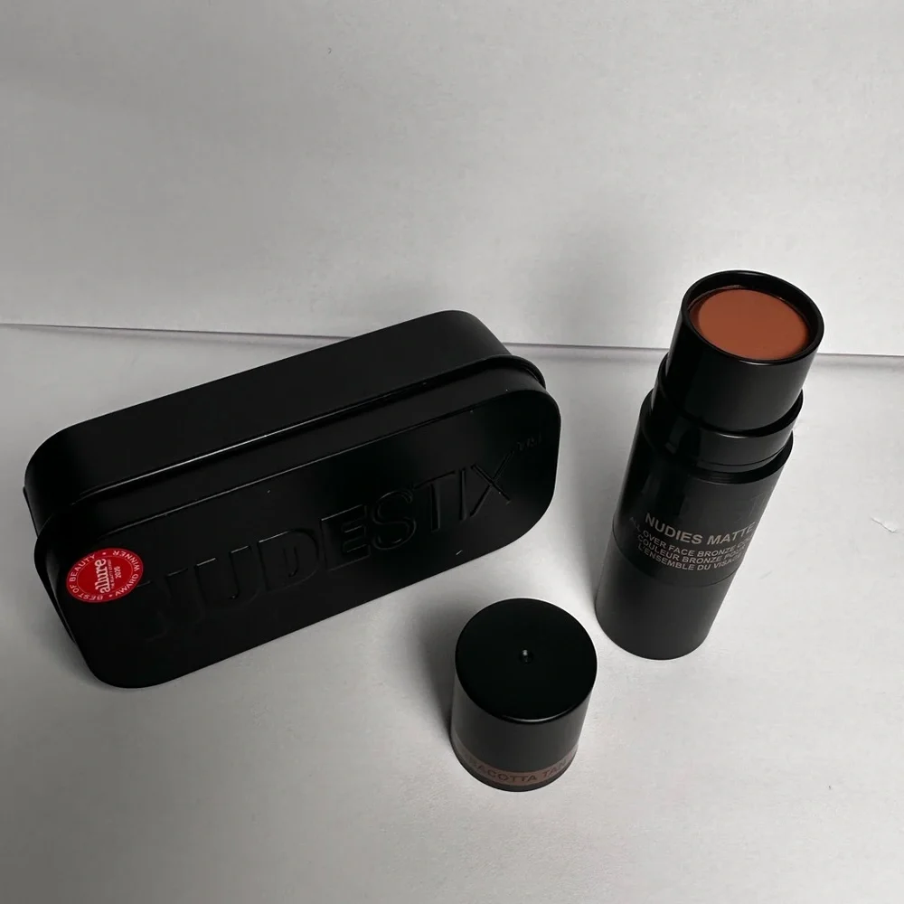 Terracotta Tan - 🆕 NUDESTIX Nudies Cream Bronzer Stick (Matte Finish) NIB